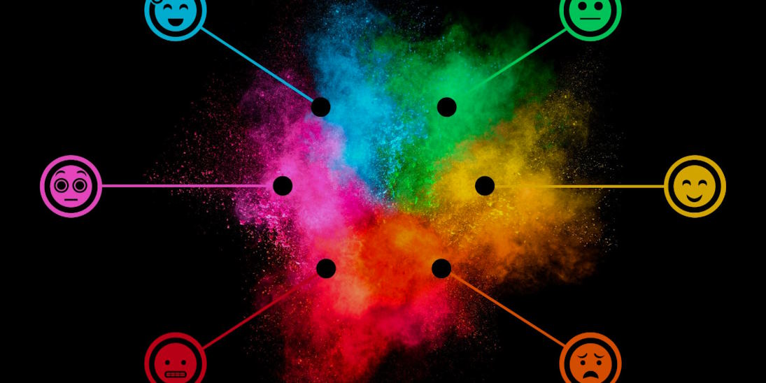 colors are often associated with specific emotion